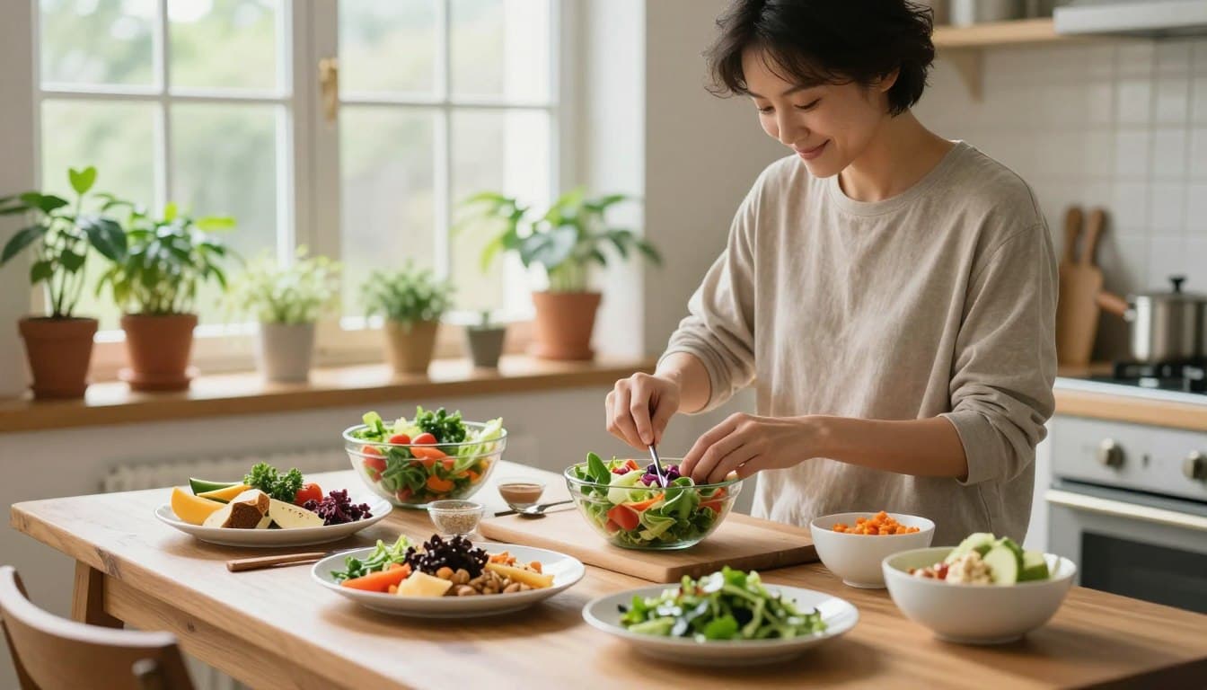 Sustainable keto reset routine with healthy meals and balanced lifestyle habits